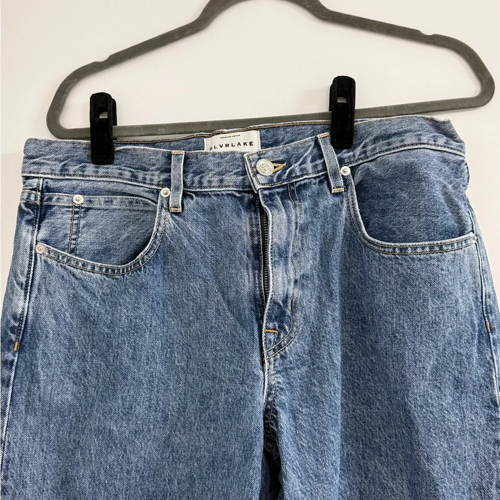 SLVRLAKE Tessa Curve Jeans in Stardust - Picture 8 of 16